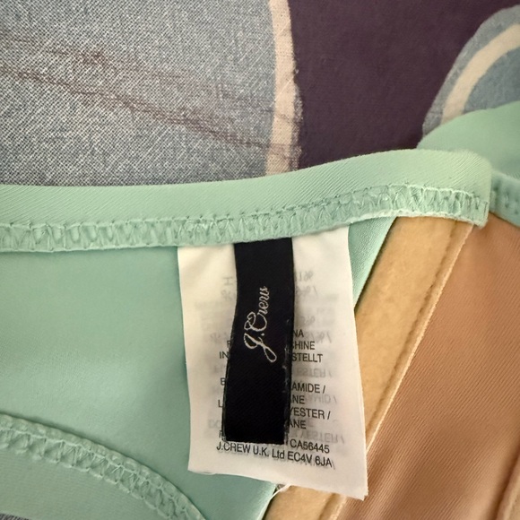 J. Crew Turquoise Ruffle Bikini Top - Picture 5 of 6